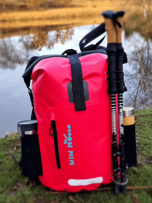 Caribou waterproof backpack  45L - hot pink