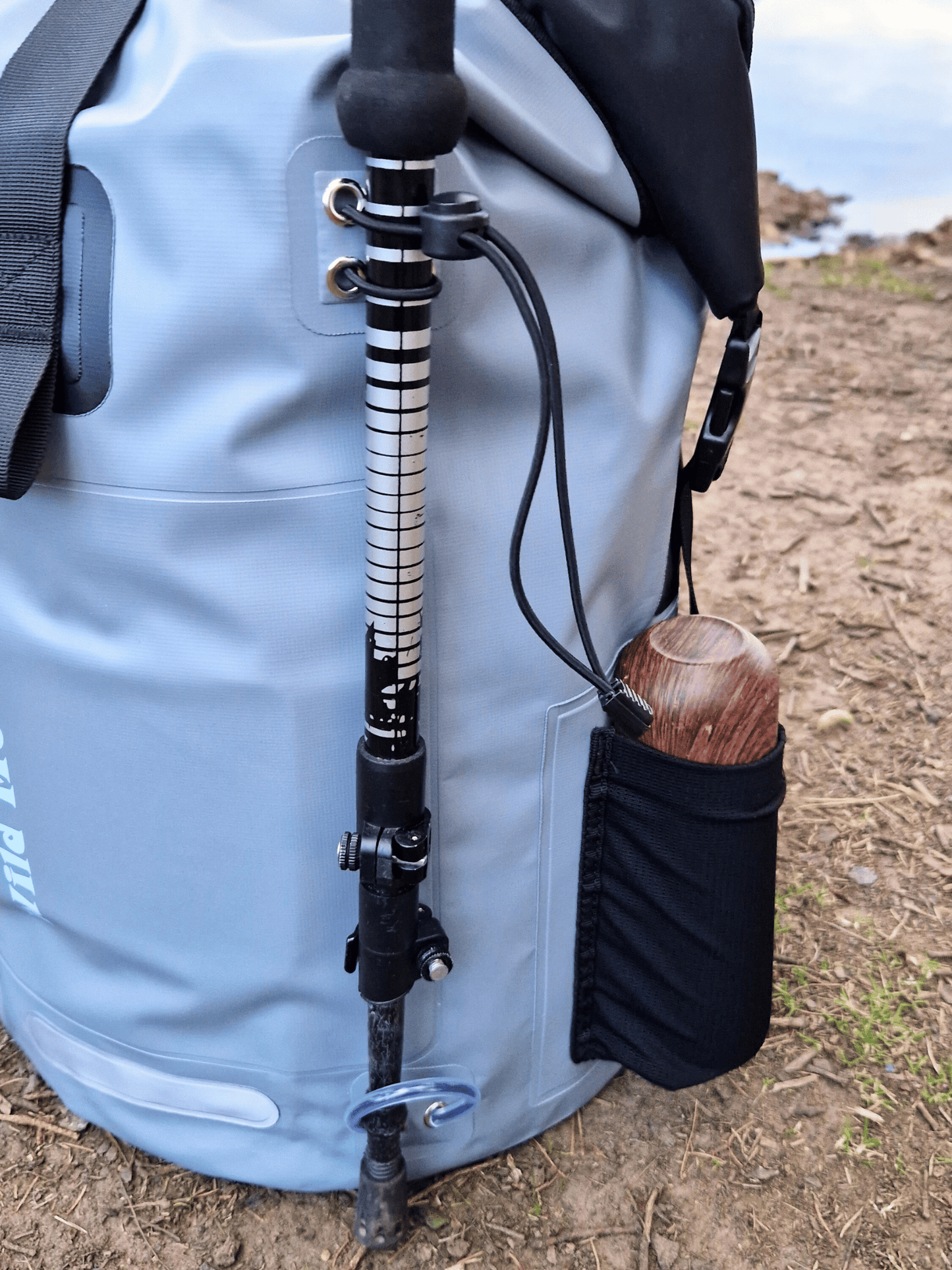 Caribou waterproof backpack 45L - pebble grey