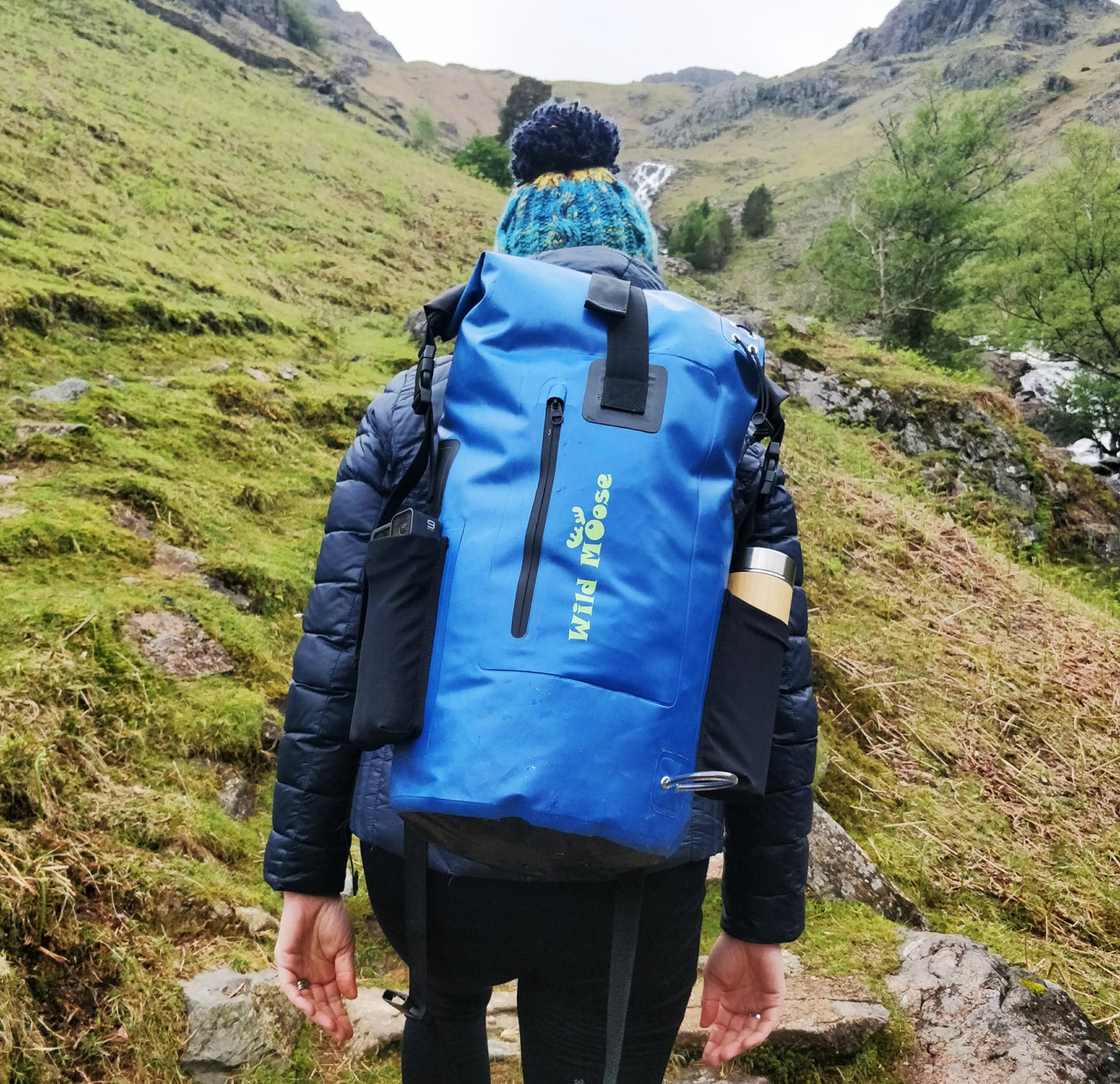 Caribou waterproof backpack 45L - electric blue