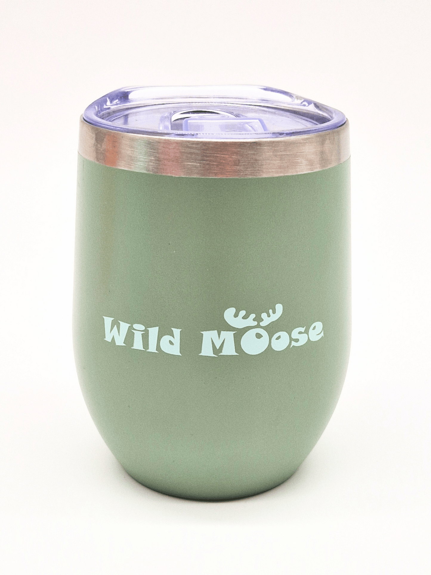 pea green 12oz wine tumbler