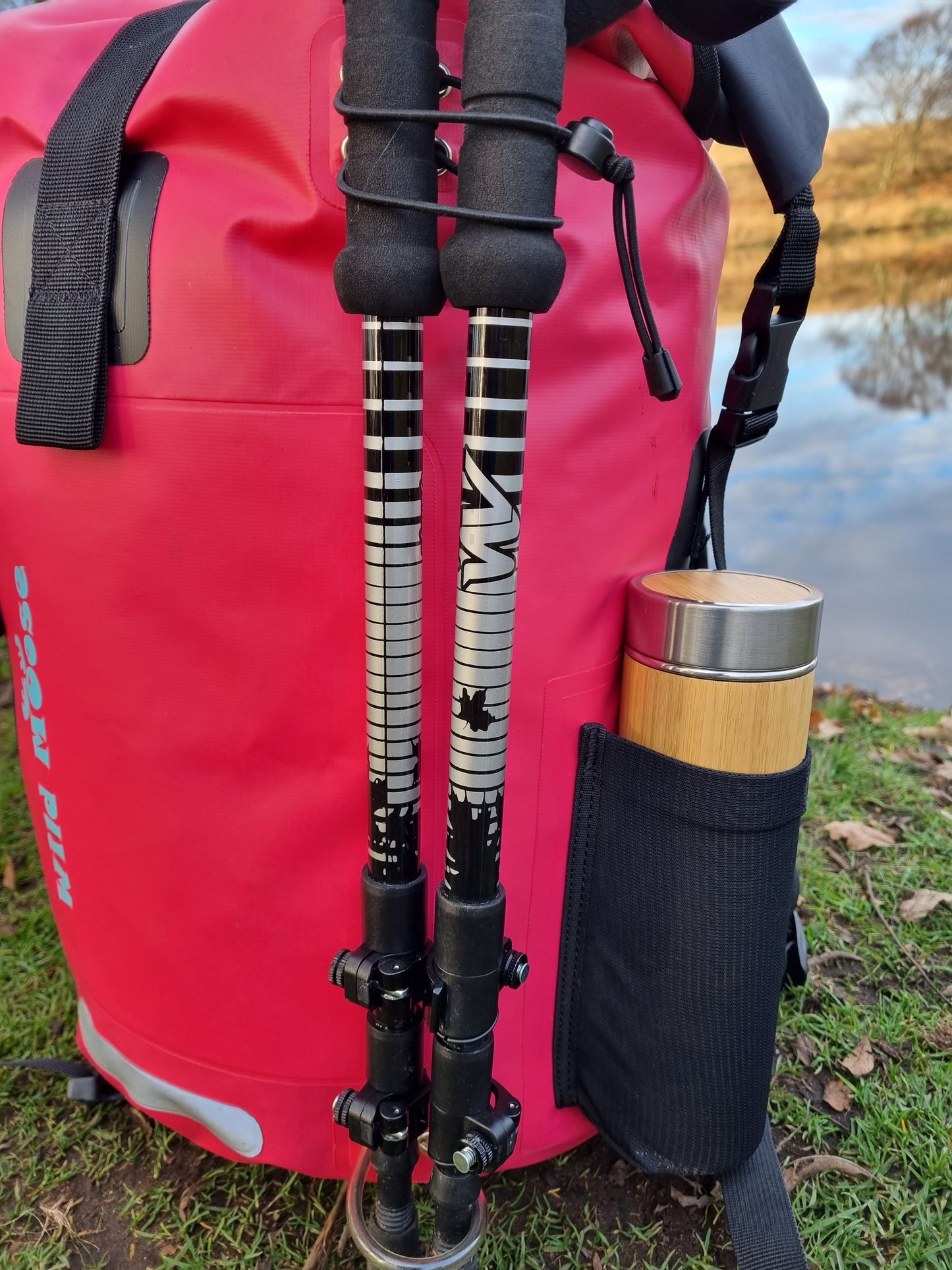 Caribou waterproof backpack 45L - hot pink