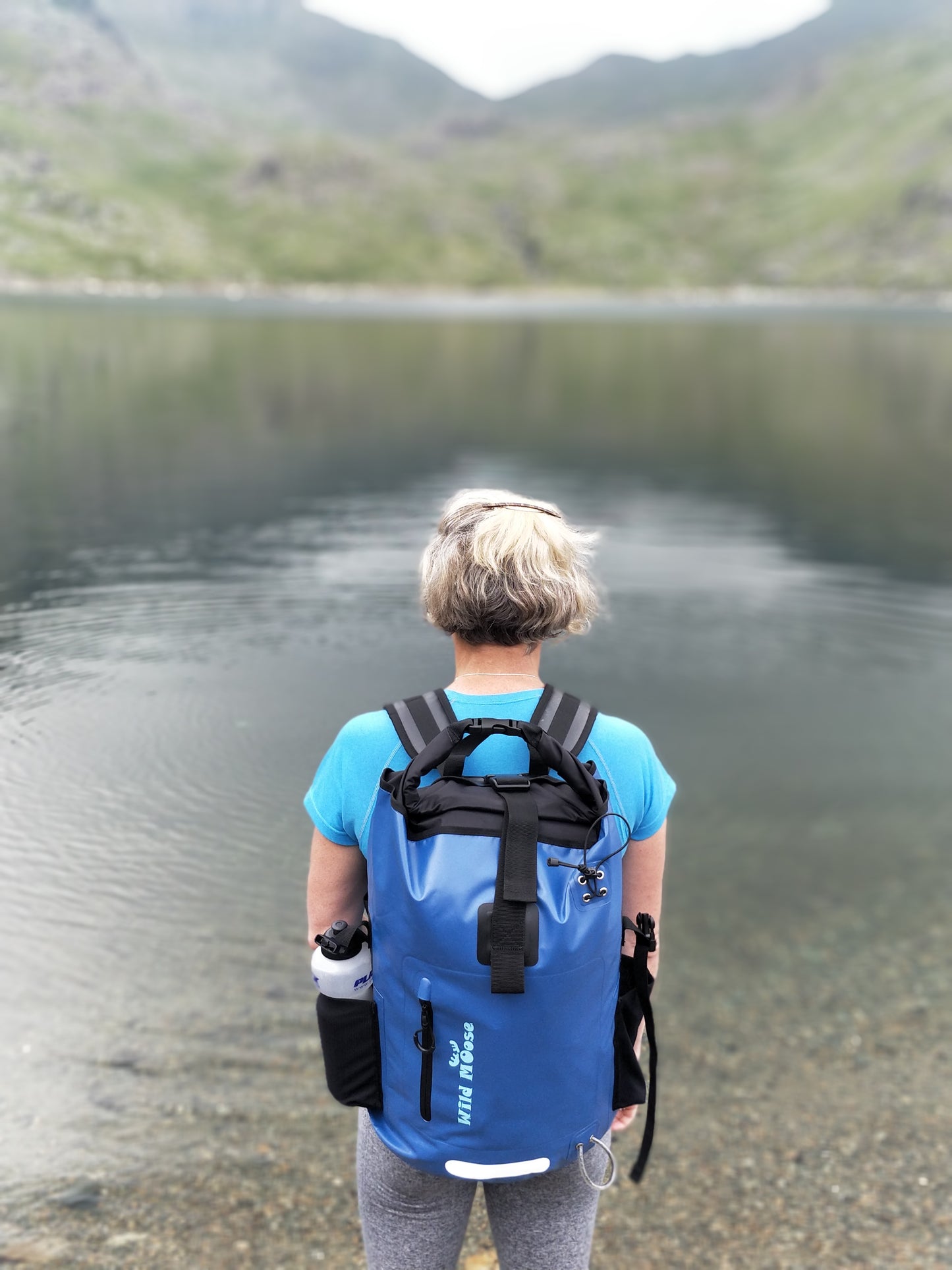 Caribou waterproof backpack 45L - electric blue