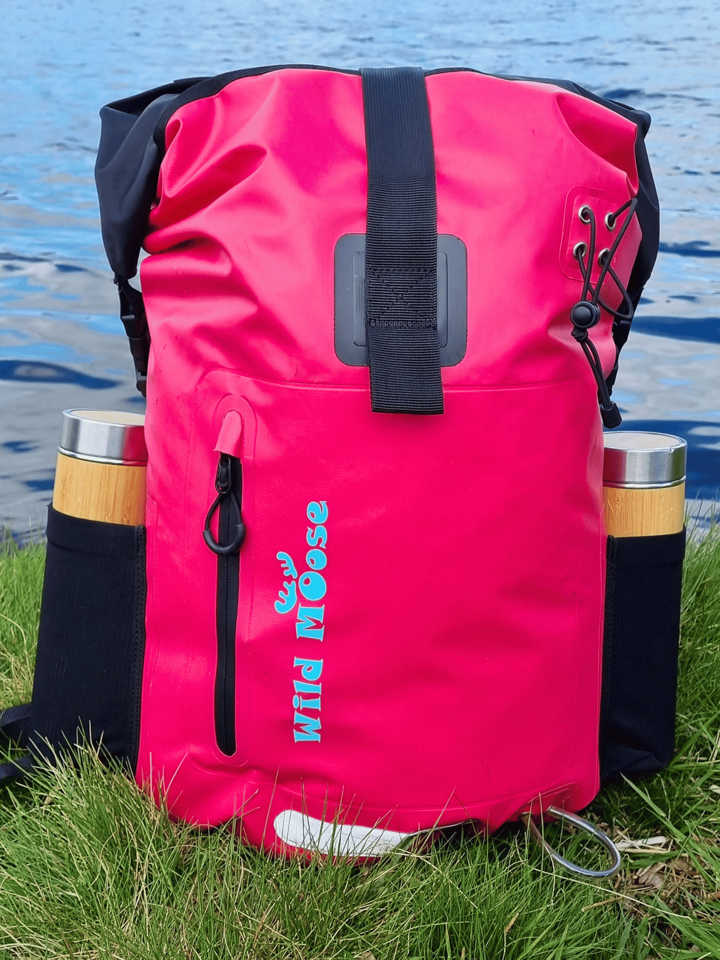 Caribou waterproof backpack     45L - hot pink