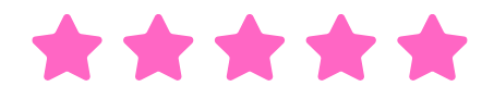 5 pink stars