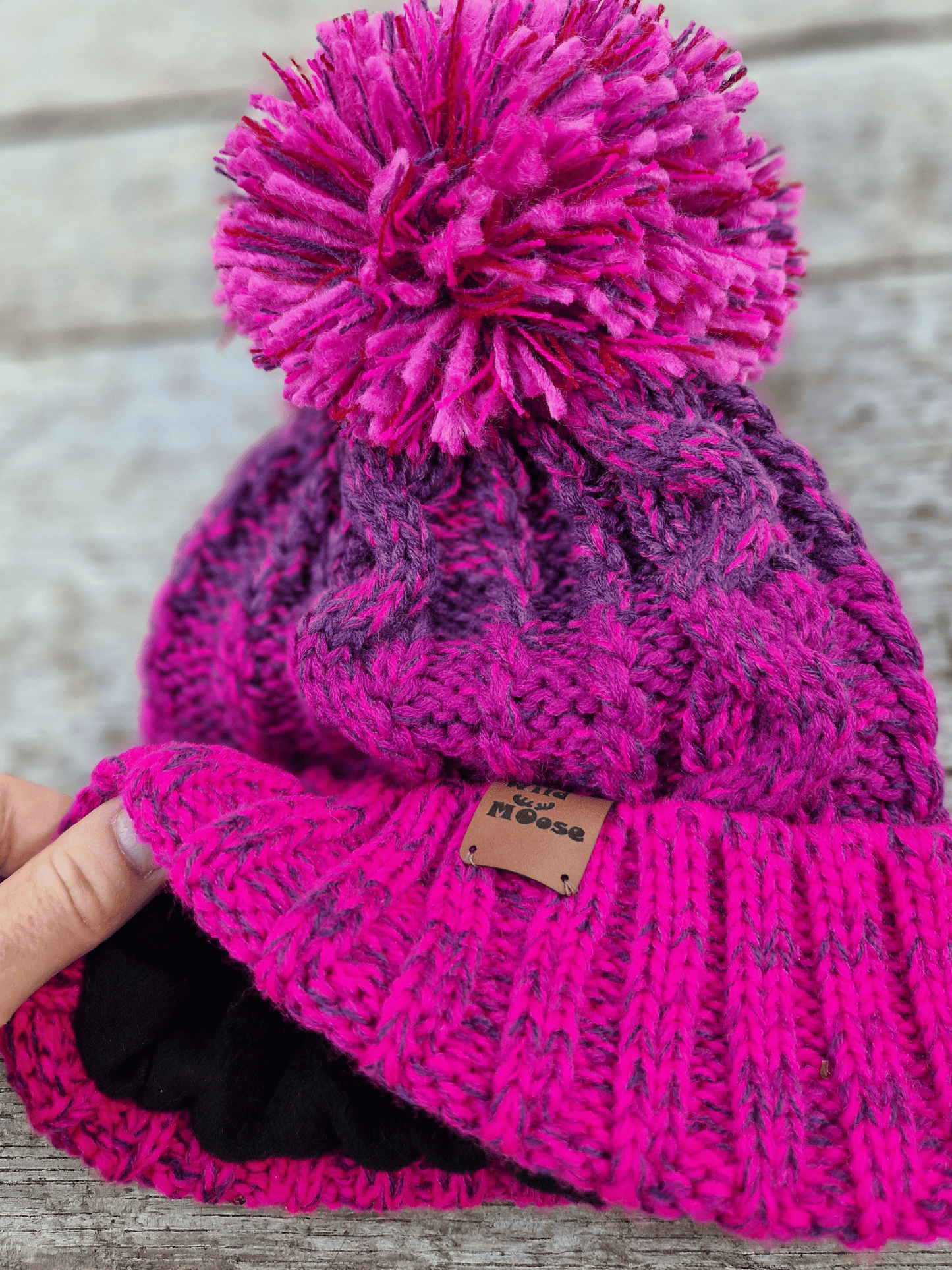 Big Moose Bobble Hat