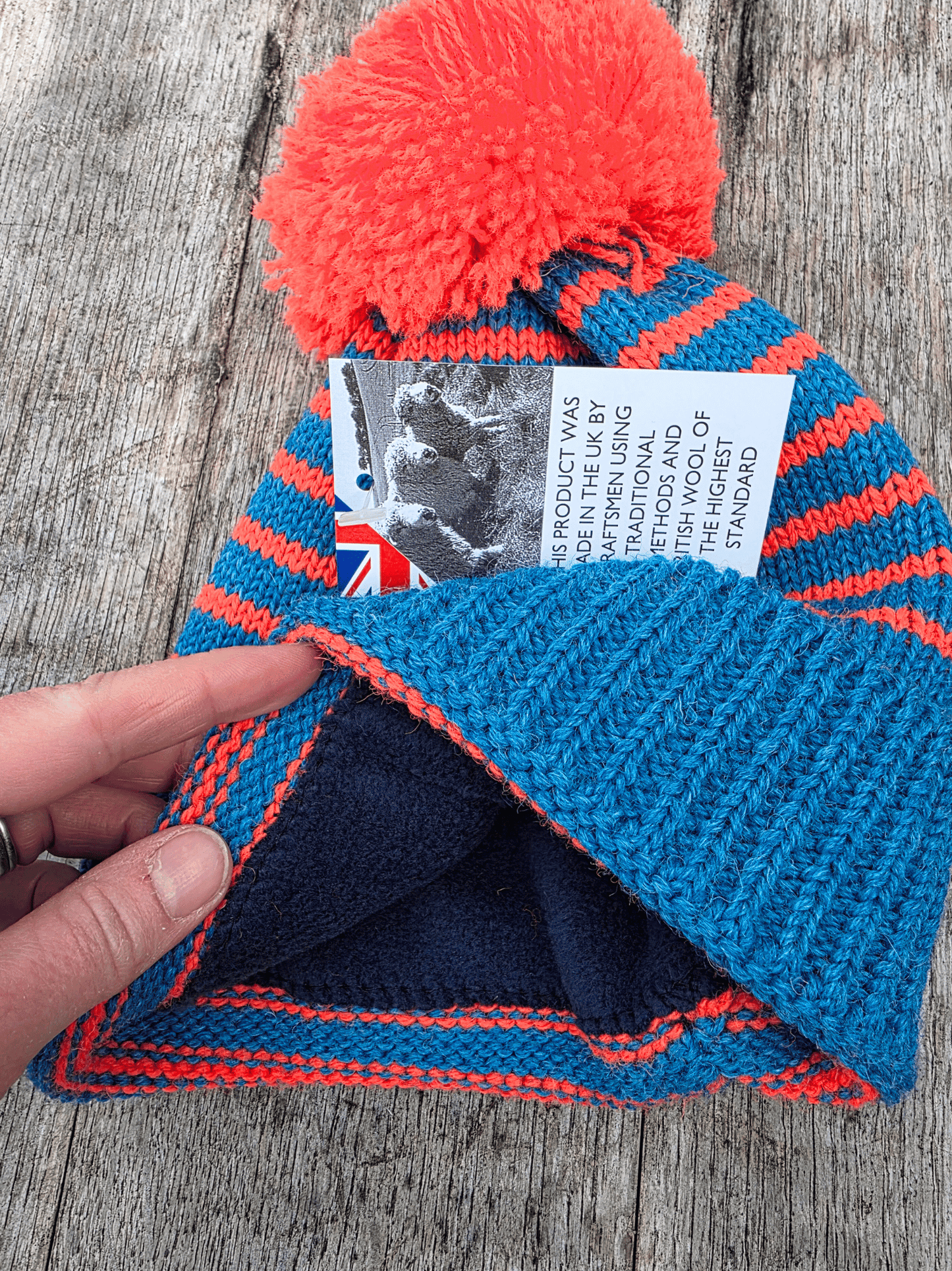 Hardy Herdy bobble hat