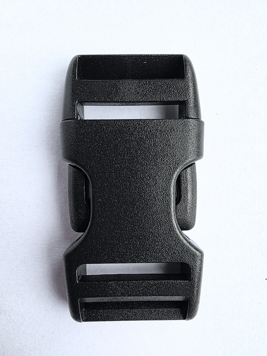 black plastic side release buckle