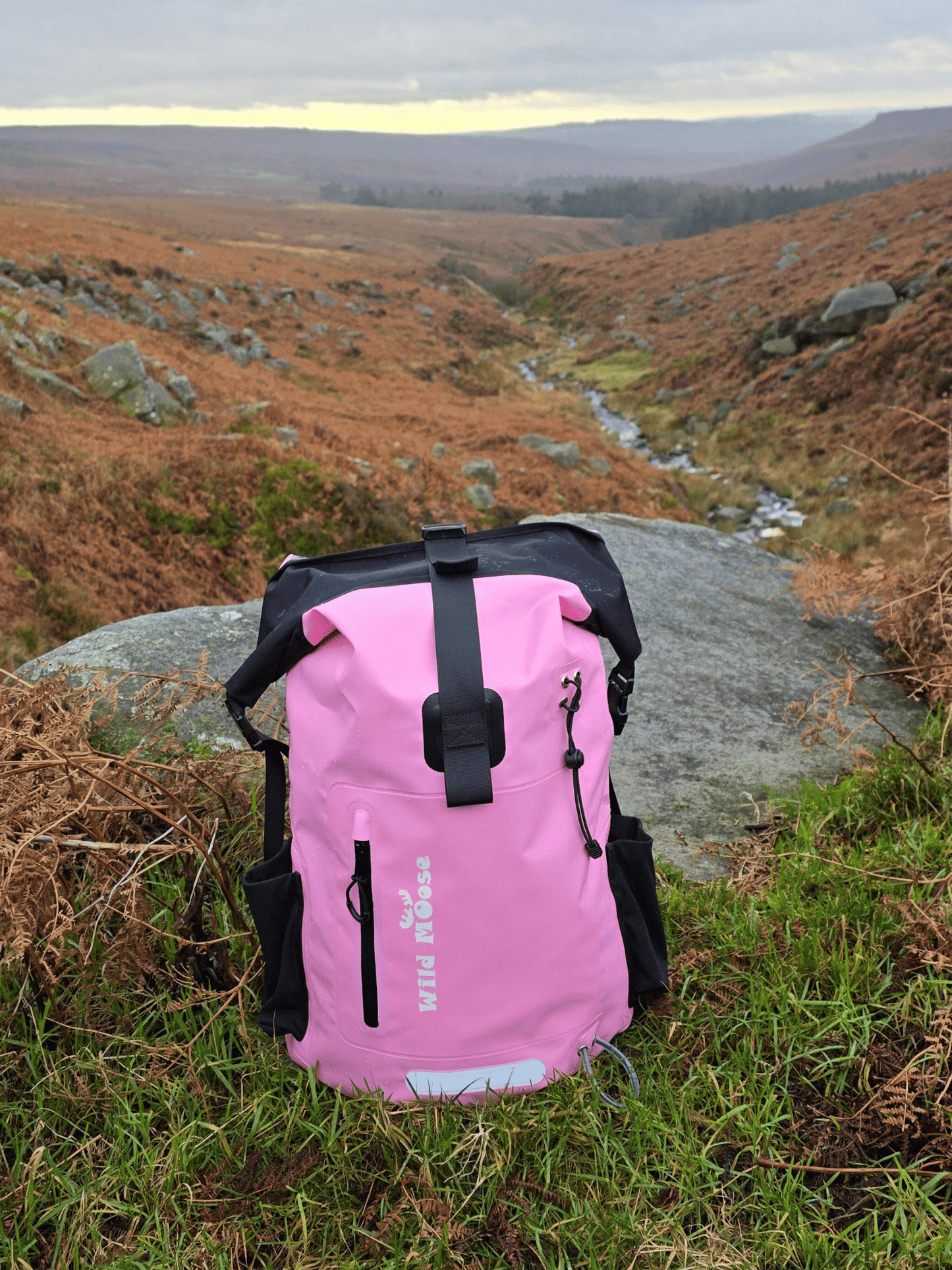 Caribou waterproof backpack  45L - blossom pink