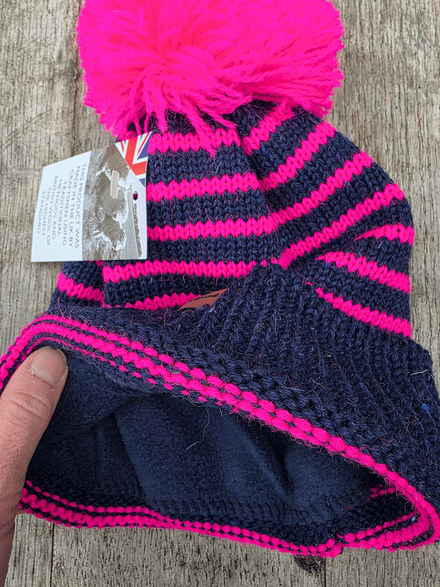 Hardy Herdy bobble hat