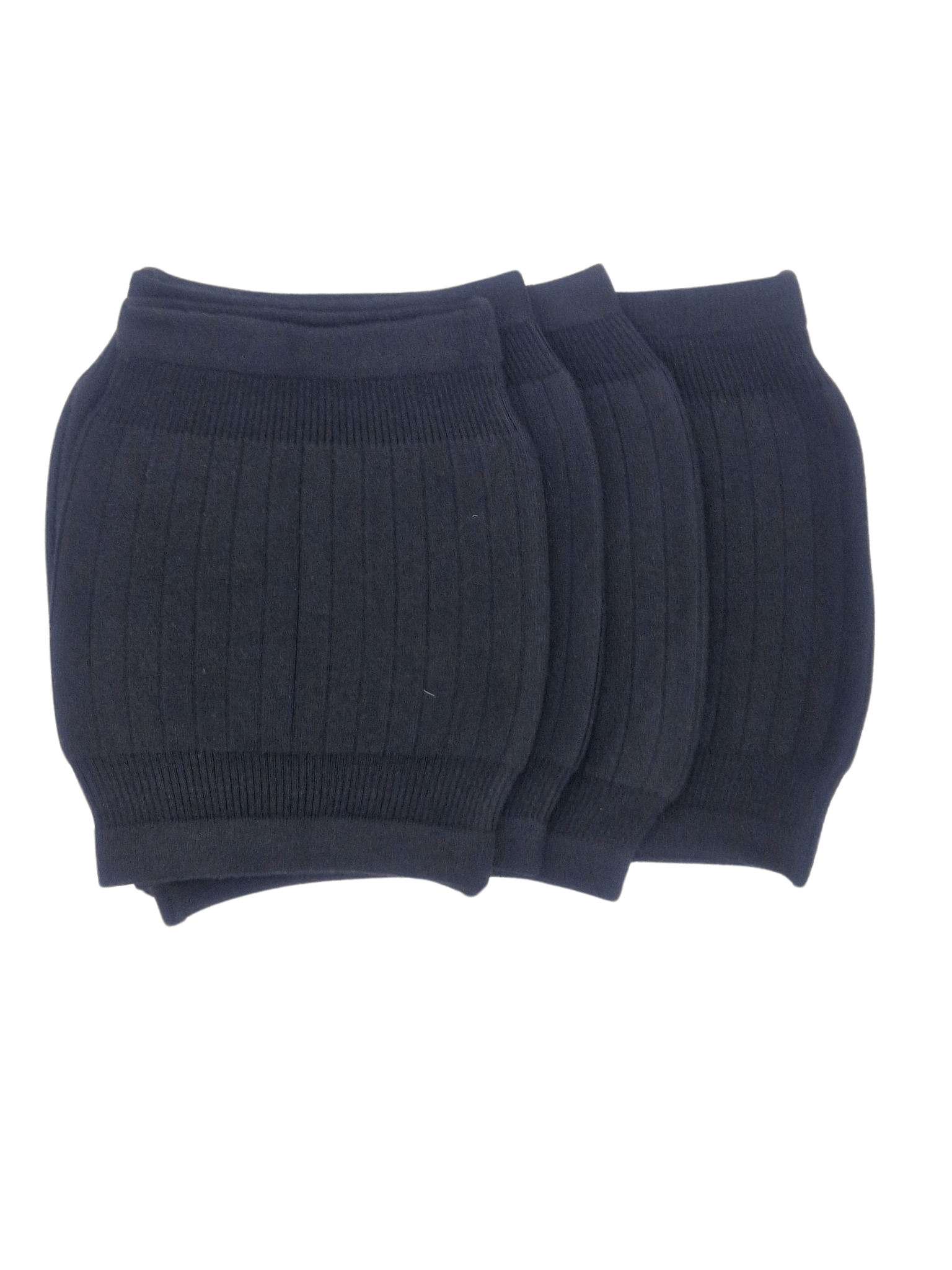 black knitted core warmer in 4 sizes M, L, Xl and XXL