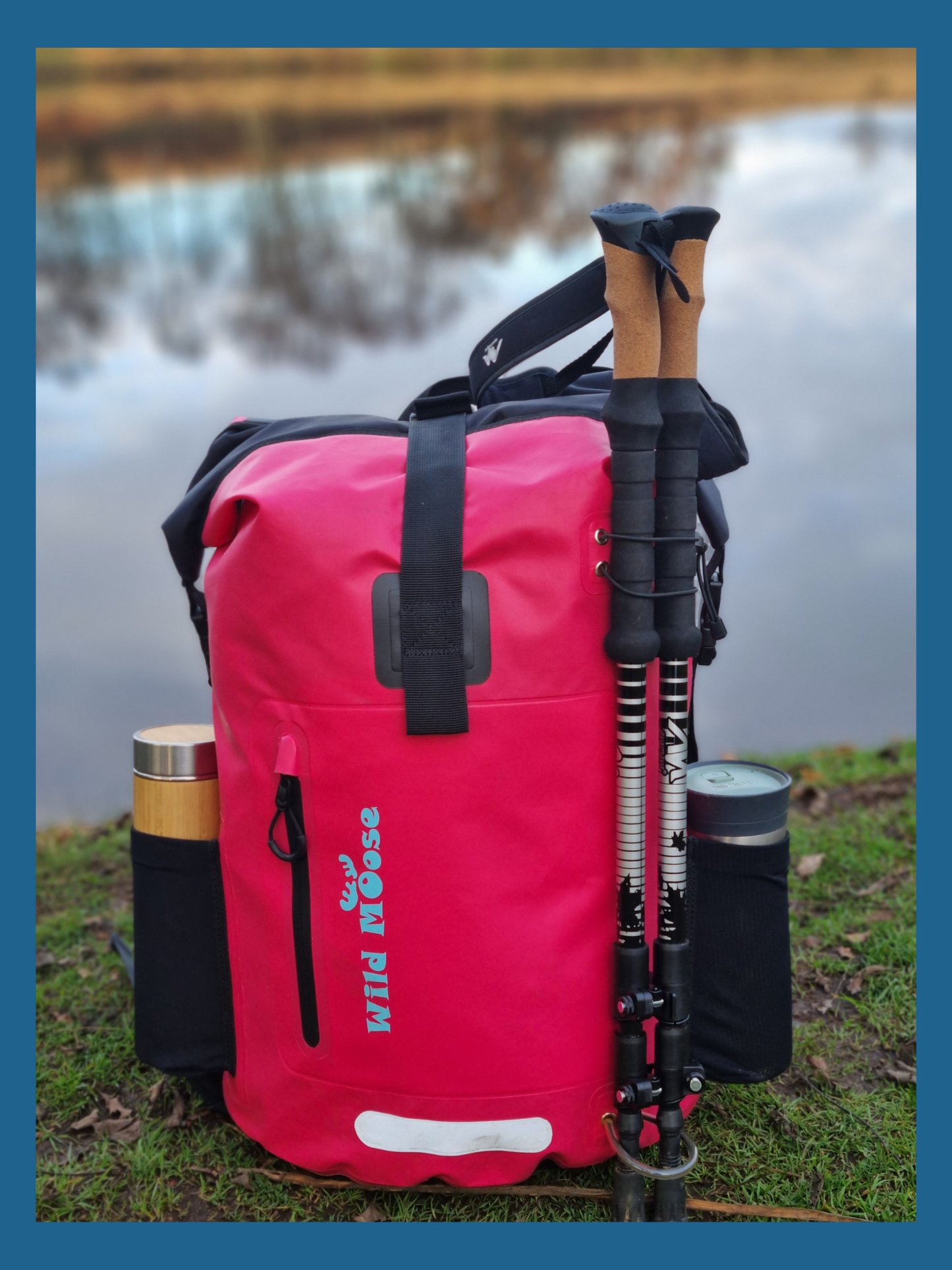 Pink online hiking backpack